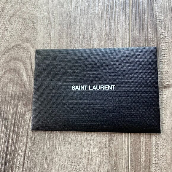 Extra Large Saint Laurent Shopping Bag and Receipt Envelope - Picture 6 of 6